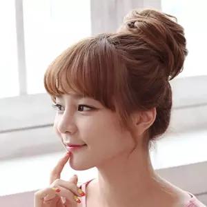 [룽스_65]가발 탤런트 데일리 왕 곱창가발 올림머리