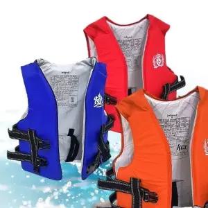 물놀이 캠핑 이우 S3064 구명조끼 블루 XL XL사이즈
