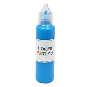 (50ml 형광 파랑) 핑거 페인트펜 낱색/물감/놀이/유아/펜타입/선물/어린이/키즈/미술/색칠/페인트/그림