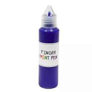 (50ml 파랑) 핑거 페인트펜 낱색/물감/놀이/선물/어린이/유아/키즈/미술/색칠/펜타입/놀이용/페인트/그림