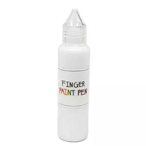 (50ml 흰색) 핑거 페인트펜 낱색/물감/놀이/유아/키즈/미술/색칠/어린이/펜타입/놀이용/선물/페인트/그림