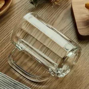 예쁜 디자인 유리 미우 컵 500ml 6p set 특이한컵