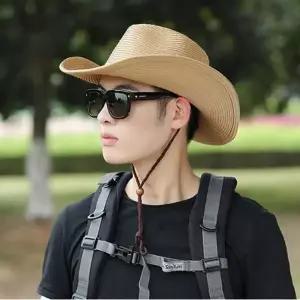 남성 여성 위아 밭일 낚시 여름 카우보리 밀짚 베트남