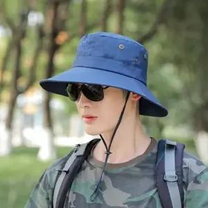 위아 남성 스냅단추 버킷햇 트레킹 등산 사 남자 썬캡