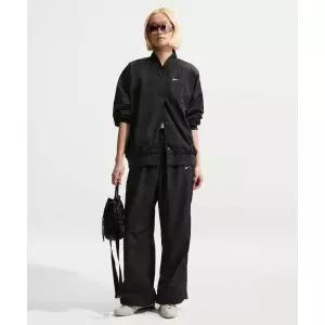 NIKE 스포츠웨어 루즈 핏 하이웨이스트 패러슈트 팬츠 W - 블랙:초크:화이트 / IF0335-010