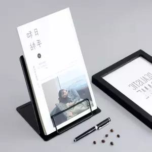 책상정리용품 공부 독서대 각도조절 휴대용 철제 필기