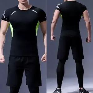 남자 헬스옷 조깅 운동 트레이닝복 상하 아 웨어 세트