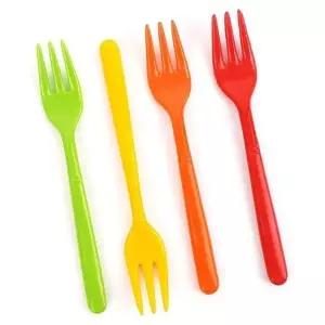 국산 멜라민 포크 10P 과일 디저트 이 플라 다과 스틱