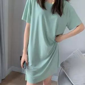 [하프클럽/셀럽하우스]원피스 찰랑 반팔 집에서입는옷 편한 쿨원피스 플리츠
