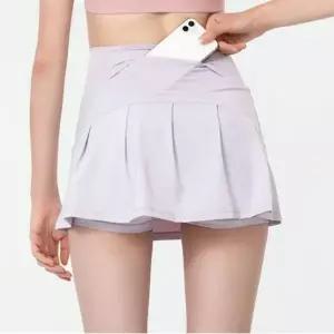 여성 테니스 치마 바지 일체형 1P 뒷포켓 스커트 운동