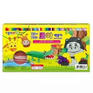 700매 모아 색종이 세트 1P 종이접이 창의력 놀이