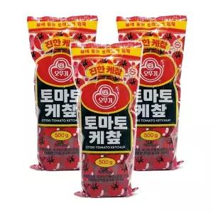 [오뚜기] 토마토 케찹 500g x 3개