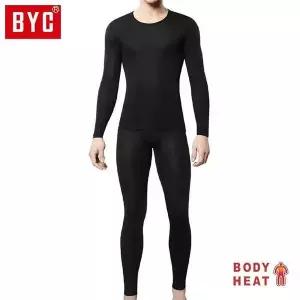BYC 남성 보디히트 상하세트 DOLU2232-검정 (8514440A)