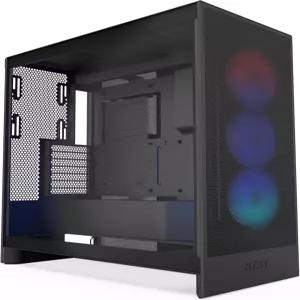 NZXT H7 플로우 RGB 미드 타워 ATX 에어플로 케이스 팬 포함