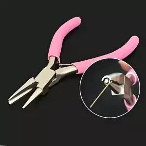 미니 5인치 원형 오목 플라이어 와이어 루핑 정밀 보석 DIY 제작용