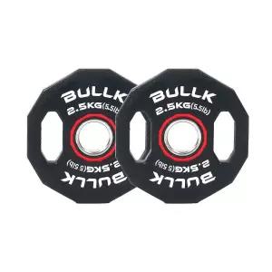 베스코 중량 원판 바벨 웨이트 역기 불크 12각 TPU 우레탄 2.5kg 2개 MNS