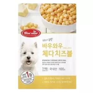 강아지 한입 간식 체다 치즈볼 200g 1P 노즈워크 영양