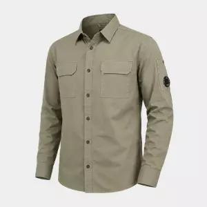 CP컴퍼니 Organic Gabardine Shirt 17CMSH140A 110143G 359) 오가닉 개버딘 셔츠)