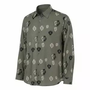 선플라워 PLEASE SHIRT Green 12241124) 플리즈 셔츠)