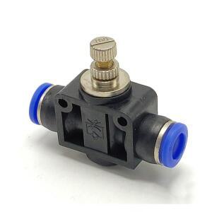 1pcss A LOT LSA  공압 피팅 4 6 8 10 12mm 원터치 연결 공기 속도 압력 조절 스로틀 밸브
