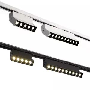 레일조명 선형 조명 트랙 20W 10x2W 숍 천장 AC85265V 스포트 D 홈