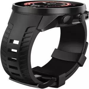 Suunto 9 baro 교체 팔찌 스파르탄 스포츠 시계 밴드 용 스마트 손목 24mm 고무 실리콘 스트랩