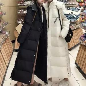 세련된 겨울 롱패딩 따뜻한 보온 아우터 투웨이 여성아우터 여성점퍼 캐주얼점퍼