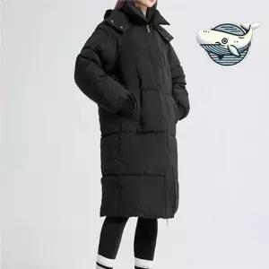 겨울 필수 멀티 후드 롱패딩 따뜻한 이중 기능 여성아우터 여성점퍼 캐주얼점퍼 학생점퍼