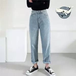 데일리 워싱 데님 롤업 팬츠 캐주얼 청바지 여성청바지 여성데님팬츠 데님바지