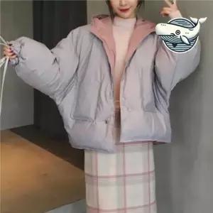 모던 양면 패딩 점퍼 겨울 데일리 아우터 여성아우터 여성점퍼 캐주얼점퍼 학생점퍼
