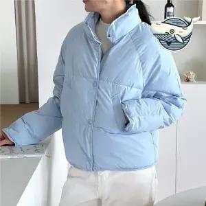 스타일리시 심플 경량 숏패딩 겨울 데일리 여성아우터 여성점퍼 캐주얼점퍼 학생점퍼