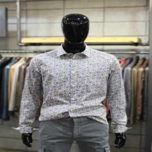 빠니깔레 이태리직수입 플라워프린팅 슬림핏스판 셔츠 facsh64pr 632338