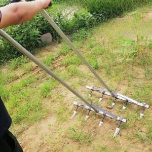 밭가는기계 수동쟁기 밭고랑 괭이 만들기 골타기 기계 수동