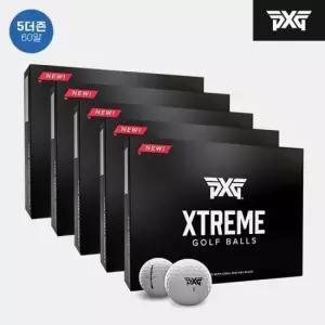 [5더즌 패키지][카네정품]2023 PXG 익스트림 프리미엄 골프볼[남여공용][화이트][3피스 60알]