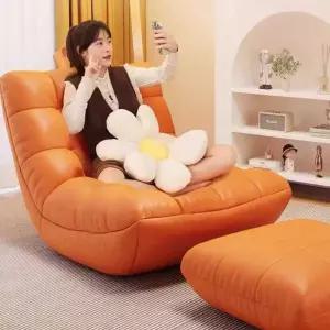바닥 의자 등받이 북유럽 리클라이너 릴렉스 포인트