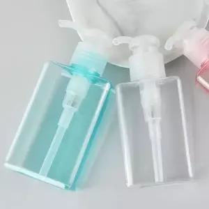 투명 펌프 용기 샴푸 150ml 디스펜서 플라스틱