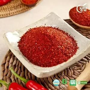 [정탑] 국내산 햇 고춧가루 500g x 2팩 (굵은가루/김치용)