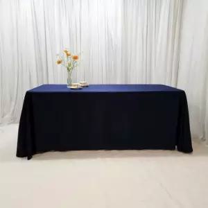 1장으로 덮는 광폭 식탁보 행사용테이블보 322x216cm 테이블보