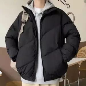 여자조끼베스트 남성 사선 라인 포인트 따뜻한데일리 겨울 패딩 점퍼