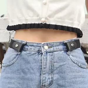버클 없는 똑딱이 스타일 남여공용 프리 허리 벨트 자동벨트