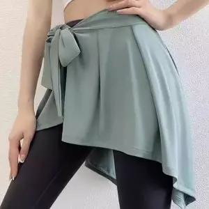 레깅스 커버업 엉덩이가리개 랩스커트 Y존 힙커버