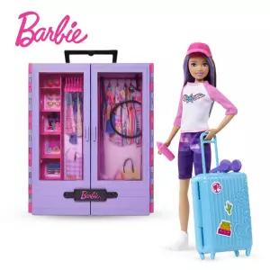 [BARBIE] 바비인형 스키퍼 여행 세트 엔트리 옷장세트 패션인형 바비옷장 세트구성