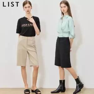 [리스트(LIST)] 에디션 컴포트 코튼 하프 팬츠 (택가격: 138000원)