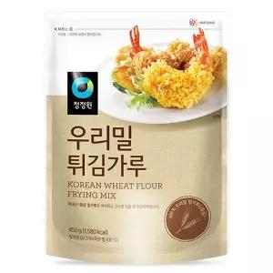 청정원 우리밀 튀김가루 450g 1개