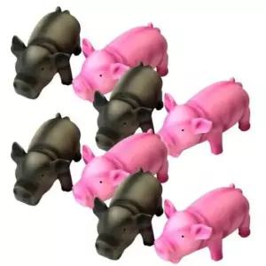 [PET] 8P 반려견삑삑이 꿀꿀이 삑삑이 강아지 피그 라텍스 랜덤 장난감