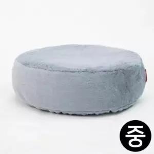 [반려] 그레이 쿠션 강아지쿠션 포로라 레드퍼피 중형