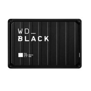 WD_BLACK 4TB P10 게임 드라이브, 휴대용 외장 하드 드라이브 HDD, 플레이스테이션, Xbox, PC, Mac 호환 - WDBA3A0040BBK-WESN
