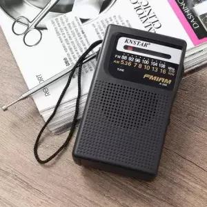 휴대용라디오 시그널 AMFM 휴대 라디오(블랙) 미니 효도라디오
