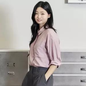뱅뱅 세이브존06 7부소매 스트링 카라넥 셔츠 CSM300