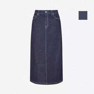 뱅뱅 세이브존06 허리밴딩 데님 롱 스커트 NKMD31